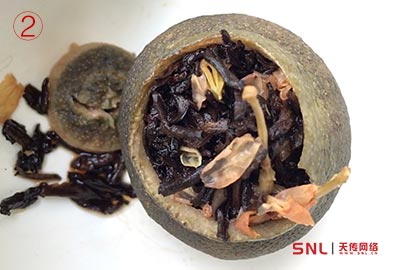 小青柑對(duì)比