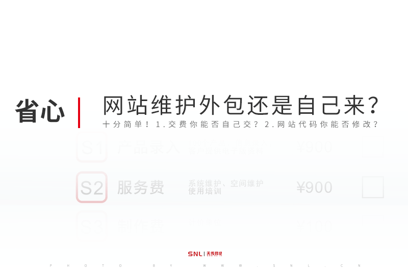 懂點代碼網站維護外包還是自己來？