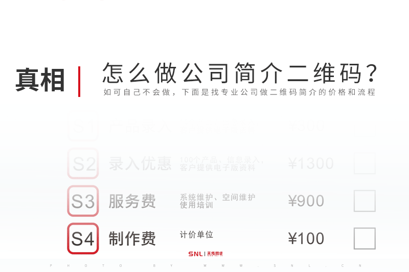 怎么做公司簡介二維碼？