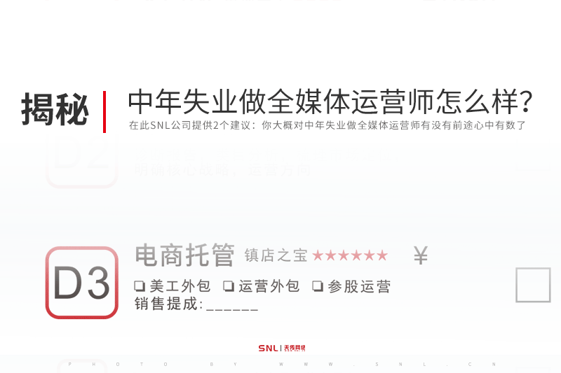 中年失業(yè)做全媒體運(yùn)營師怎么樣？廣州網(wǎng)絡(luò)推廣電商運(yùn)營公司