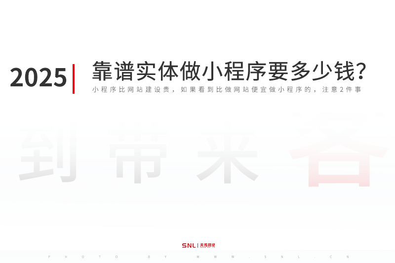 2025年做小程序要多少錢(qián)？實(shí)體廣州系統(tǒng)開(kāi)發(fā)公司告訴你