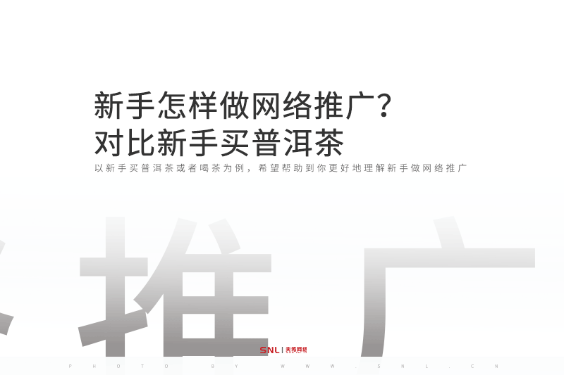 新手怎樣做網(wǎng)絡(luò)推廣對比新手買普洱茶
