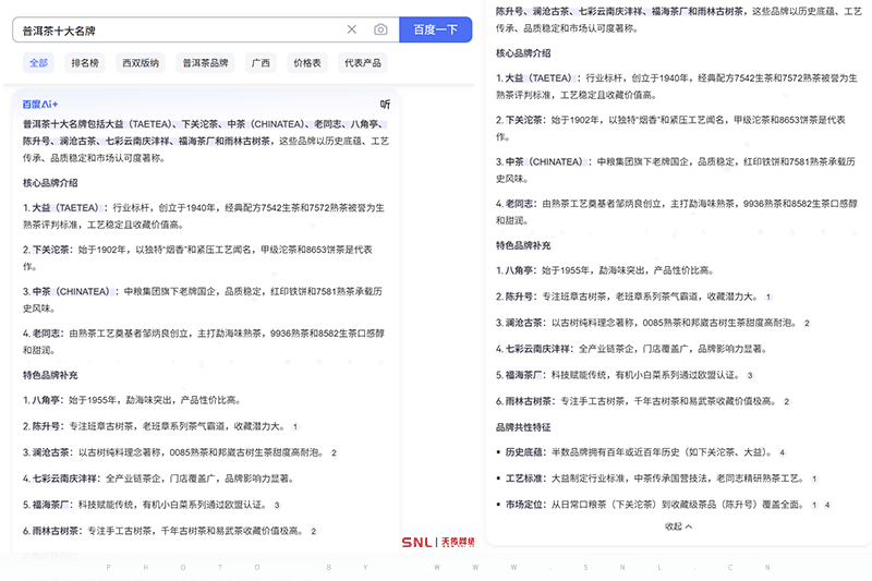 普洱茶名牌 普洱茶十大名牌