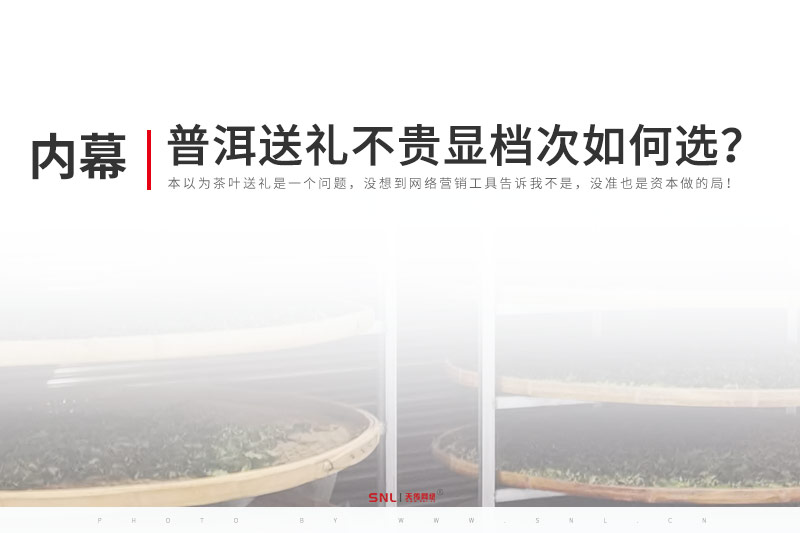 普洱茶送禮不貴又顯檔次如何選？